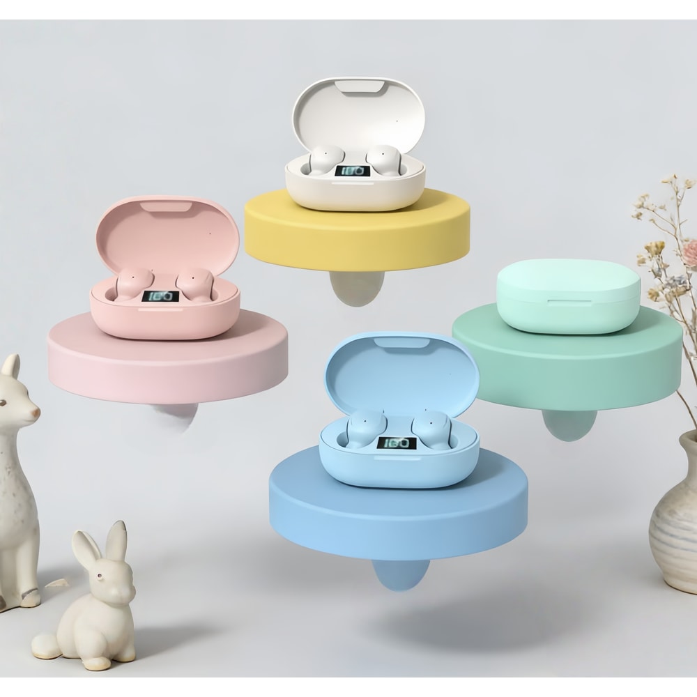 Noise Cancelling Wireless Earbuds With Mic 0