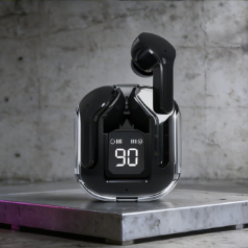 Mini Wireless Earbuds With LED Battery Display And Stereo Bluetooth Sound 0