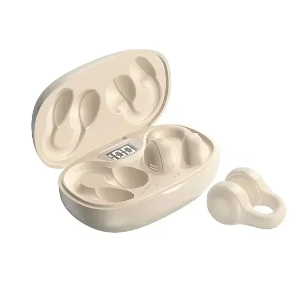 Bluetooth Noise Reduction Earbuds with LED Power Display