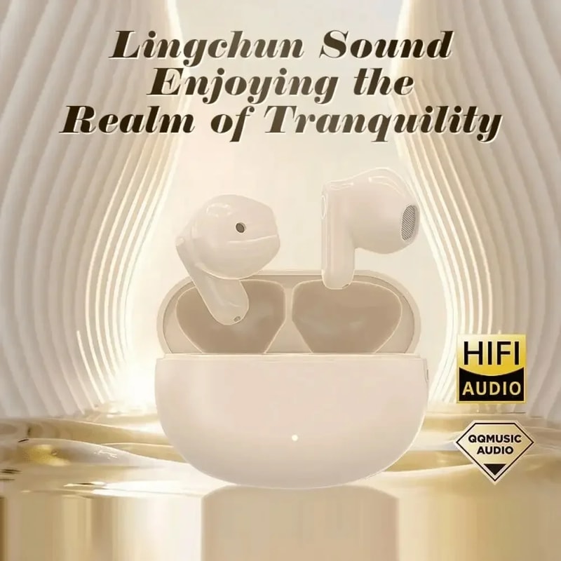 TWS Noise Cancelling Bluetooth Earbuds With Mic 4