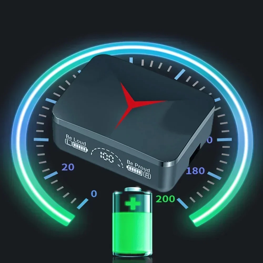 TWS Wireless Earbuds with Bluetooth Touch Control for Sports and Gaming