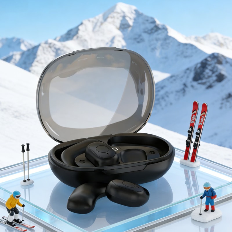 Wireless Bluetooth Headset with Noise Cancelling Mic