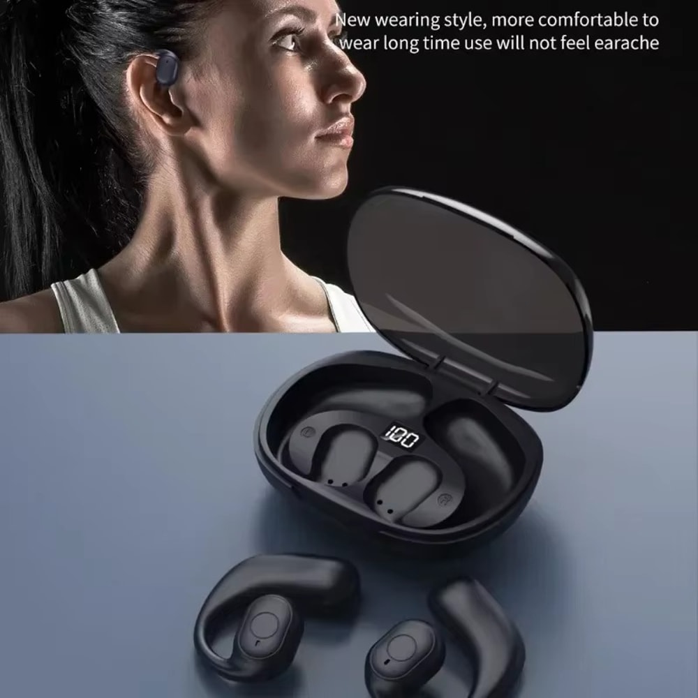 Wireless Bluetooth Headset with Noise Cancelling Mic