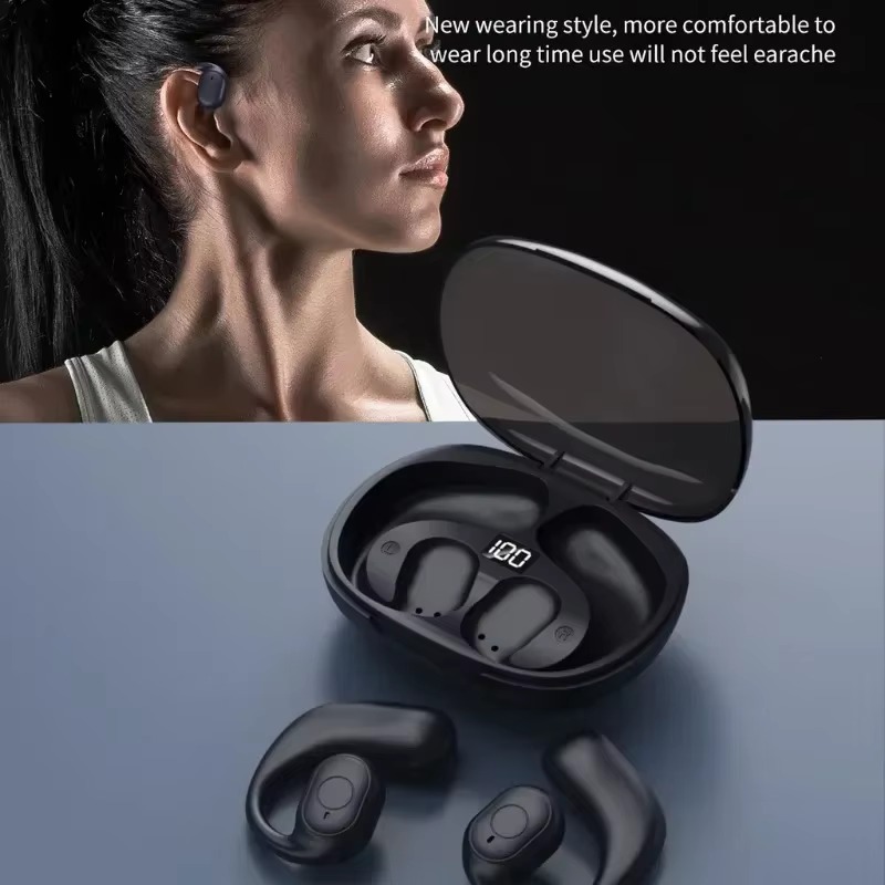 Wireless Bluetooth Headset with Noise Cancelling Mic
