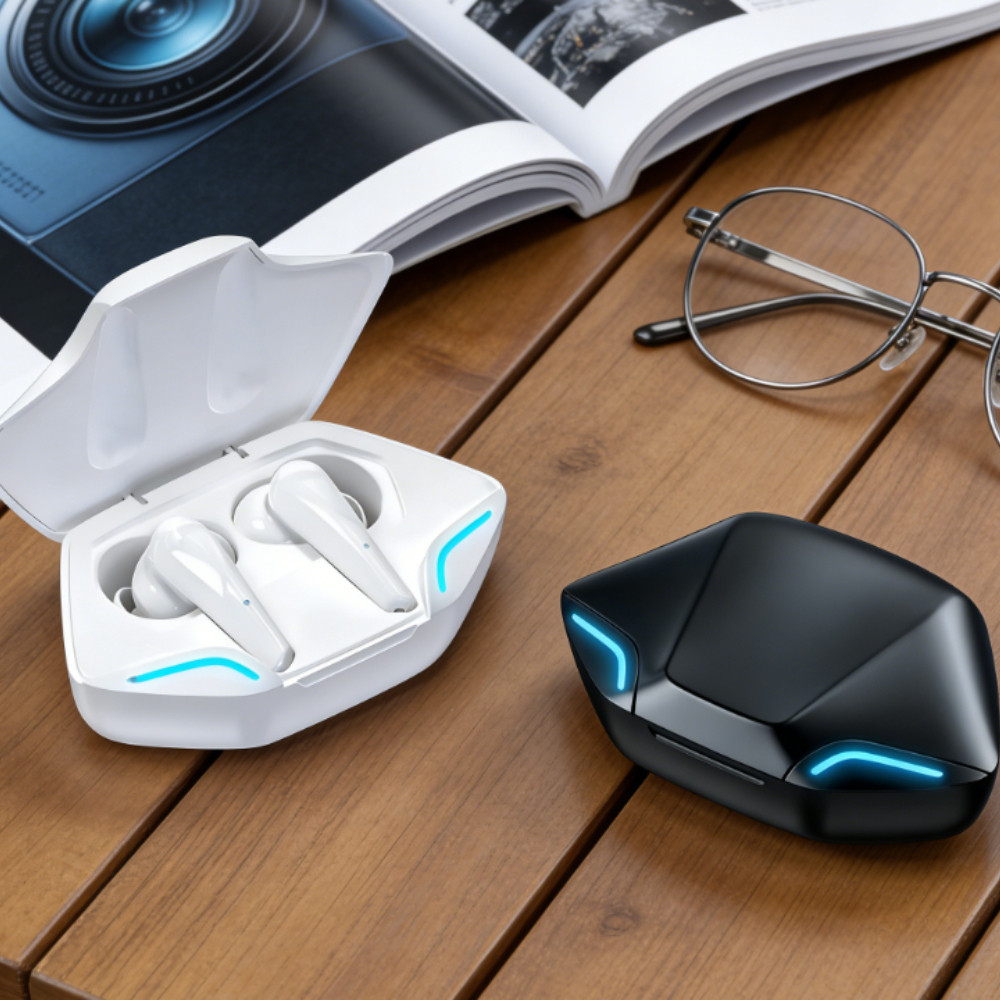 Wireless Bluetooth Earbuds with Charging Case and Sport Stereo Sound