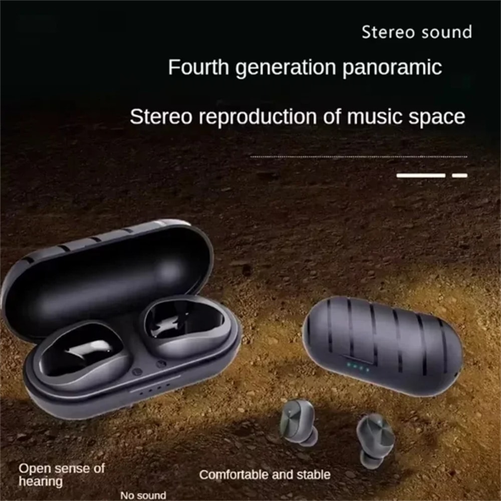 TWS Bluetooth Earphones with Mic for Sports and Running