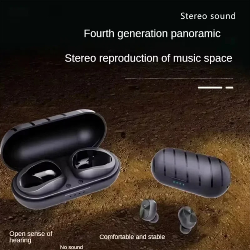 TWS Bluetooth Earphones with Mic for Sports and Running