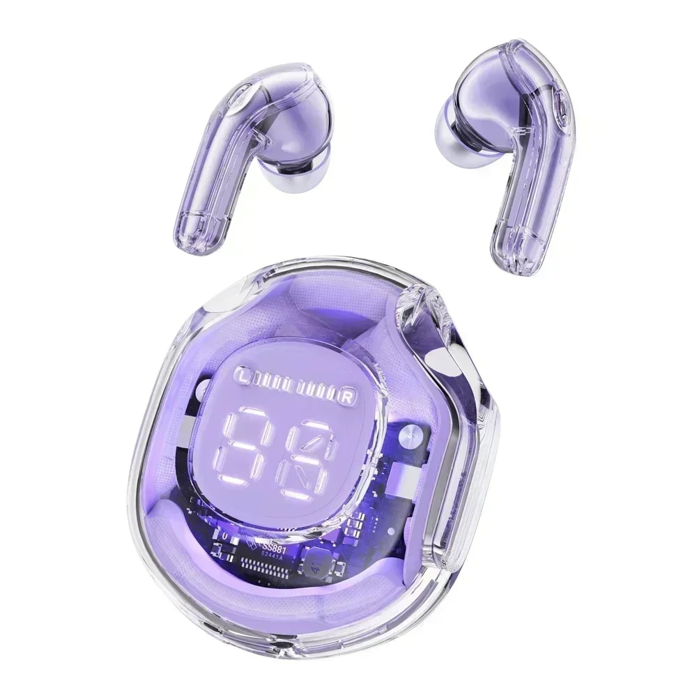 Wireless Earbuds with Bass Sound Noise Reduction and Touch Control