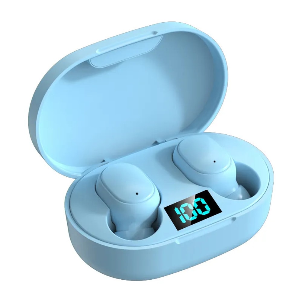 LED Display Wireless Bluetooth Earbuds with Mic