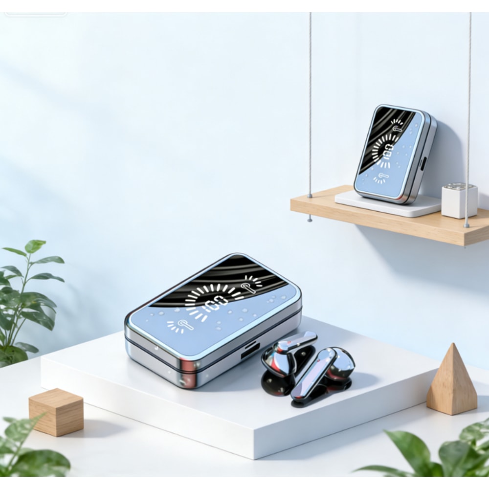 TWS Wireless Earbuds Waterproof Bluetooth Earphones for Sport and Daily Use