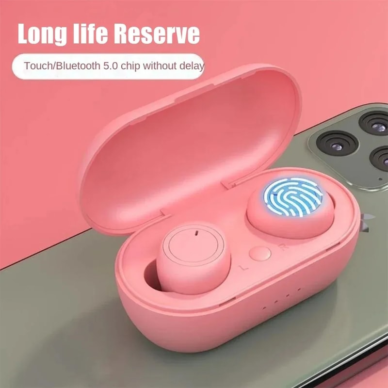 Macaron Wireless Earbuds Bluetooth Headphones for Sport