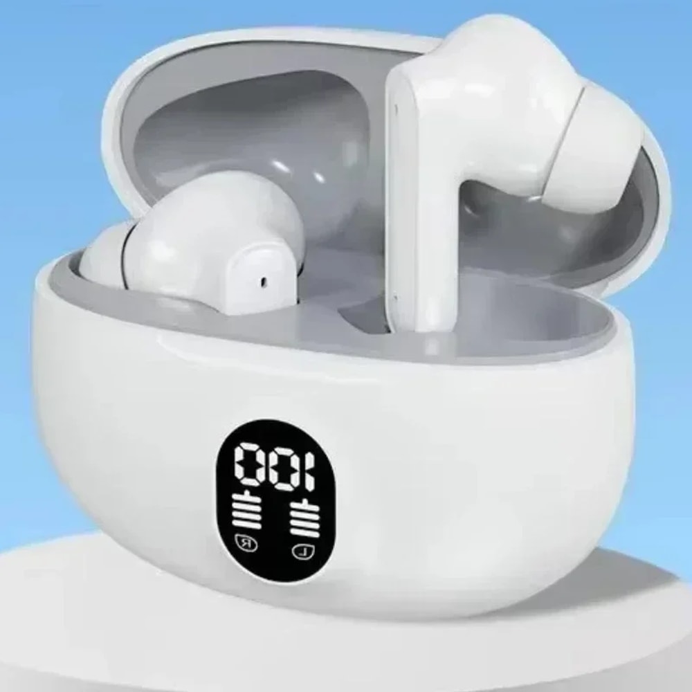 TWS Wireless Earbuds Bluetooth Gaming Headphones with Mic & Deep Bass Sound