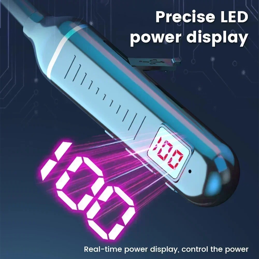 LED Neckband Bluetooth Headphones with Mic and TF Card Support