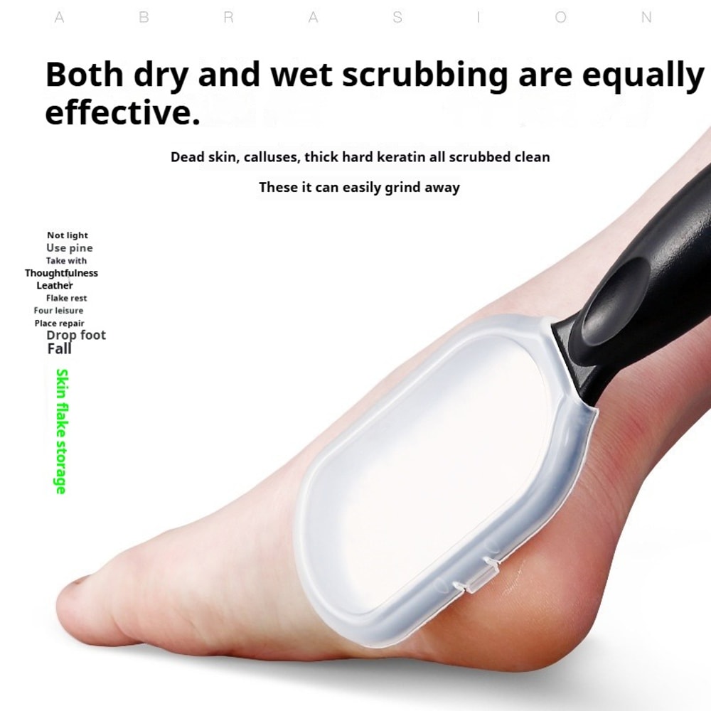 DoubleSided Foot File Callus Remover Pumice Stone For Home Pedicure Foot Care 2