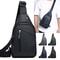 Adjustable Single Shoulder Chest Bag for Men Ideal for Outdoor Sports Commuting and Crossbody Use
