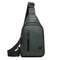 Adjustable Single Shoulder Chest Bag for Men Ideal for Outdoor Sports Commuting and Crossbody Use