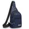 Mens Casual Shoulder Bag with Multiple Pockets Lightweight Multifunctional Chest Bag