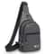 Mens Casual Shoulder Bag with Multiple Pockets Lightweight Multifunctional Chest Bag