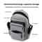 Multi functional Oxford Mini Backpack for Cycling Outdoor Sports and Travel Durable Mens Shoulder Bag for Commuting