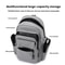 Multi functional Oxford Mini Backpack for Cycling Outdoor Sports and Travel Durable Mens Shoulder Bag for Commuting