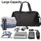 Large Capacity Versatile Duffel Bag For Gym Fitness Travel And Overnight Trips Black Grey Green 2