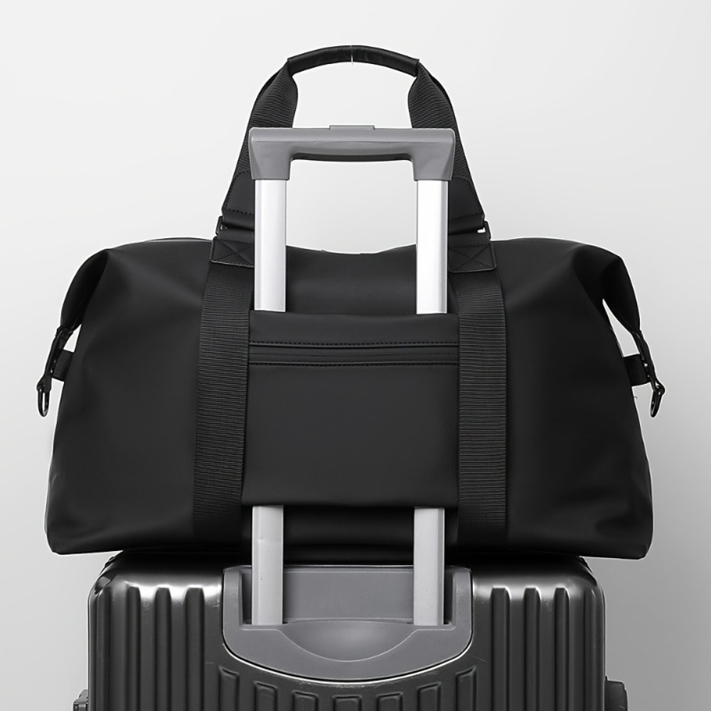 Large Capacity Versatile Duffel Bag For Gym Fitness Travel And Overnight Trips Black Grey Green 4