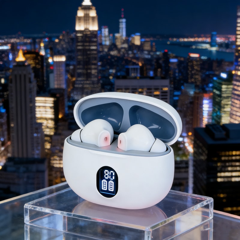 Low Latency TWS Wireless Earbuds with Mic for Gaming Music and Calls