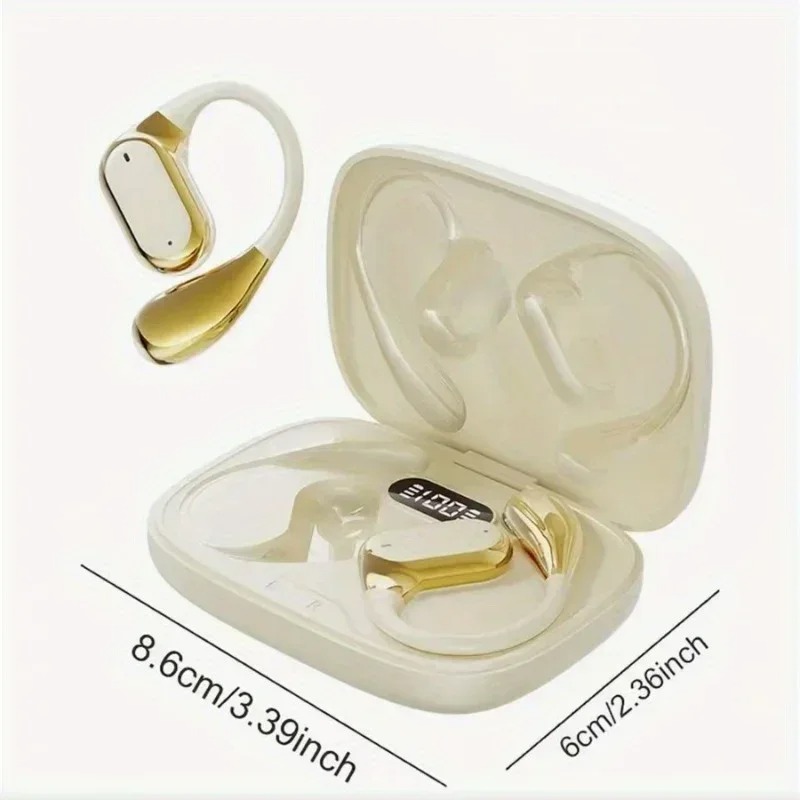 Sports TWS Wireless Bluetooth Headset with ENC Noise Reduction Mic