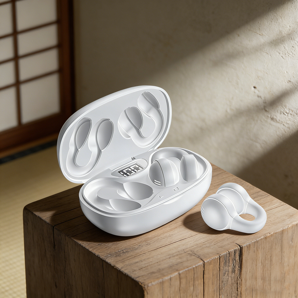 Open Ear Bone Conduction Headphones Waterproof Wireless Bluetooth Earbuds