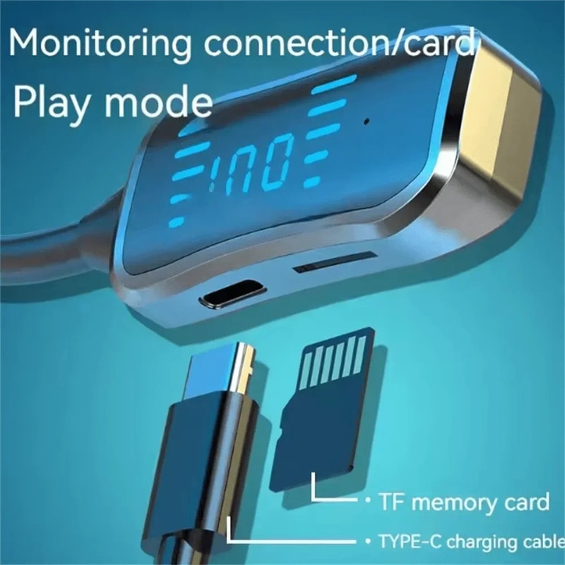 Wireless Bluetooth Headset for Gaming Running and Daily Calls