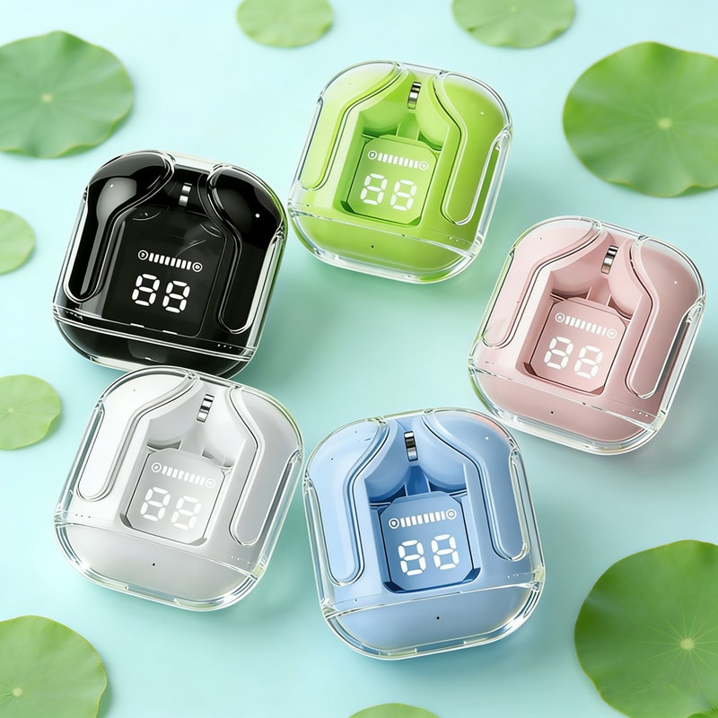 TWS Wireless Bluetooth Headset with HiFi Sound for Gaming Running and Smartphones