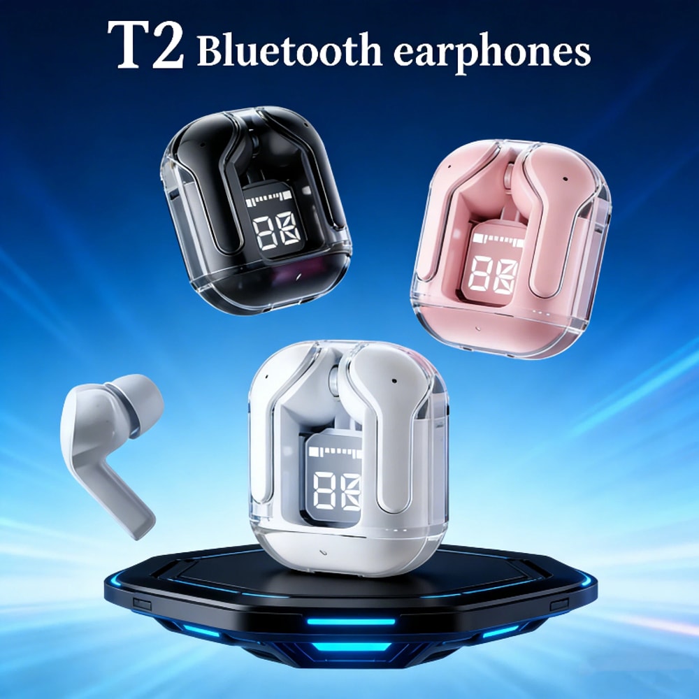 TWS Wireless Bluetooth Headset with HiFi Sound for Gaming Running and Smartphones