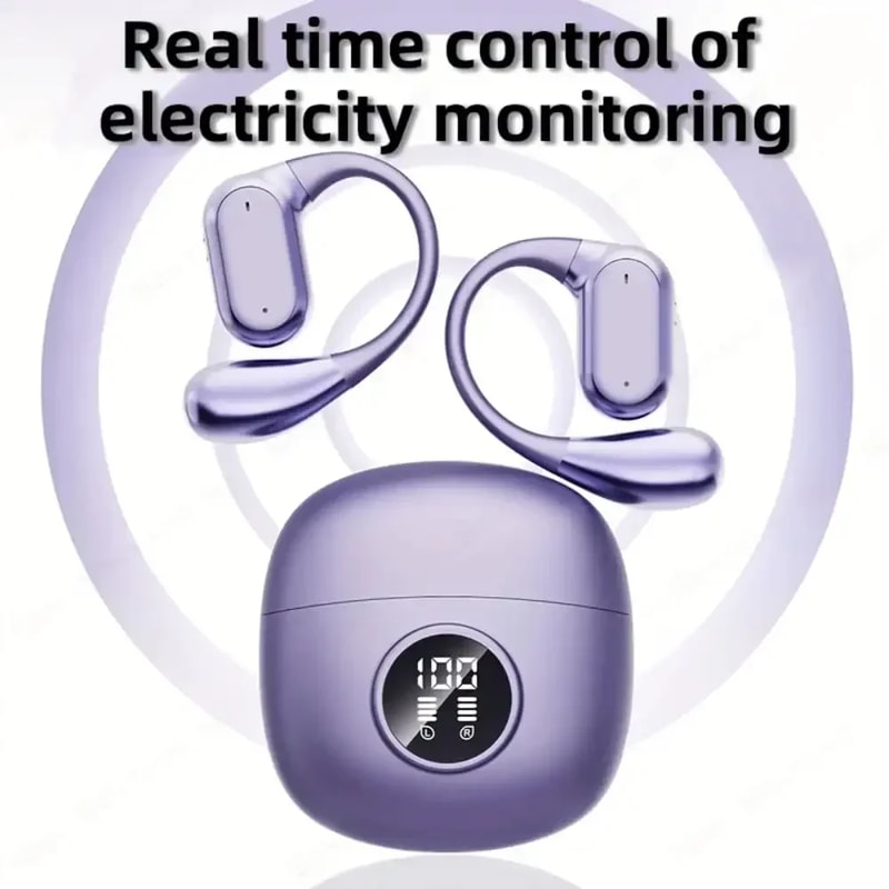 TWS Wireless Bluetooth Headset Sports Gaming Earbuds With Deep Bass