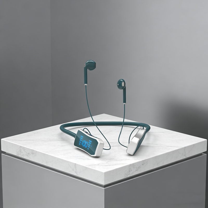 Magnetic Bluetooth Neckband Headphones Waterproof Sport Earbuds With Mic 4