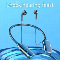 magnetic bluetooth neckband headphones waterproof sport earbuds with mic