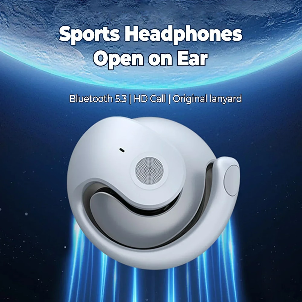Bluetooth Ear Hook Wireless Sports Earbuds with Noise Reduction