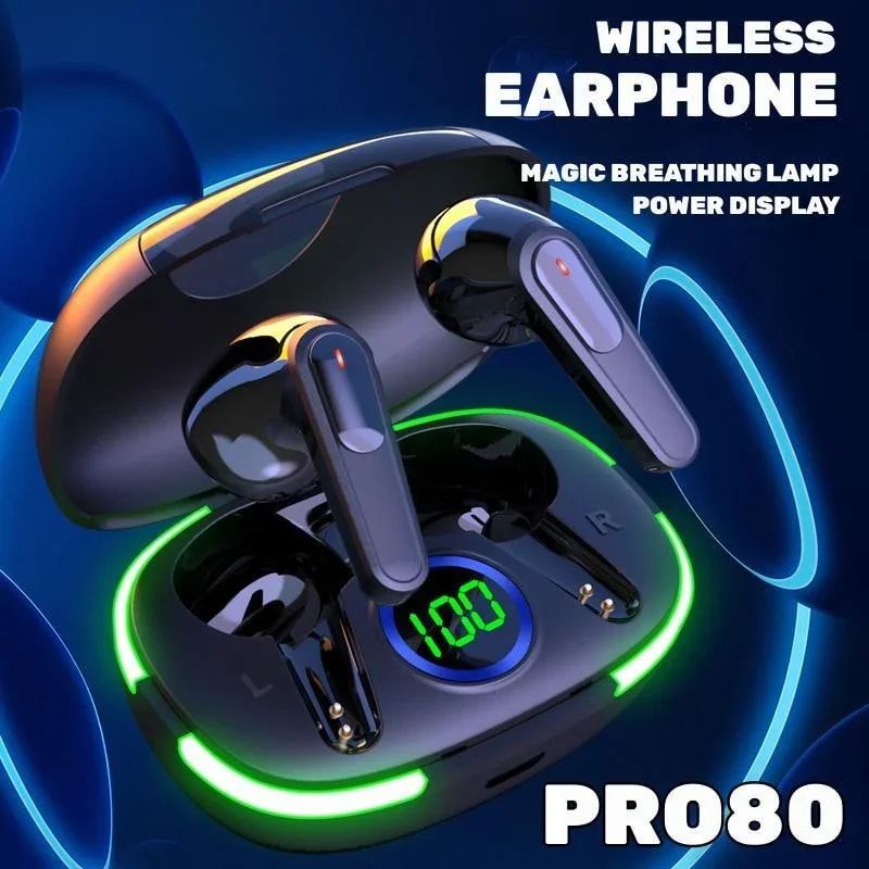 Wireless Bluetooth Earbuds with Mic for Gaming Sports and Calls