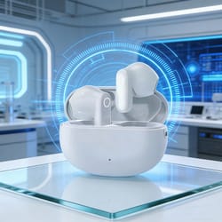 tws wireless bluetooth earphones with noise cancelling mic