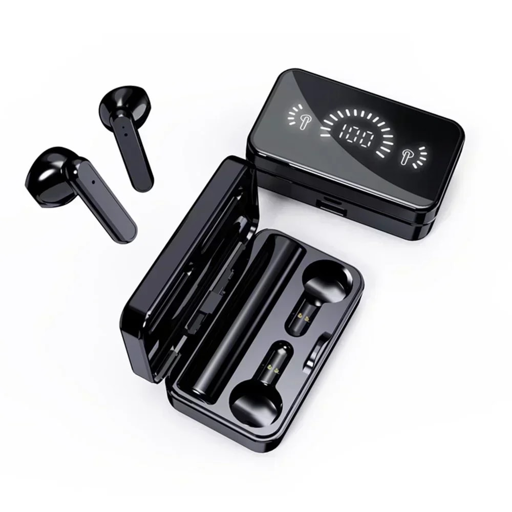Waterproof TWS Bluetooth Earbuds with Mic for Sports