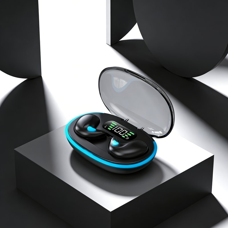 ZenAudio Ultra Slim Invisible Sleep Earbuds Noise Cancelling Wireless Headphones For Sport And Musi 0