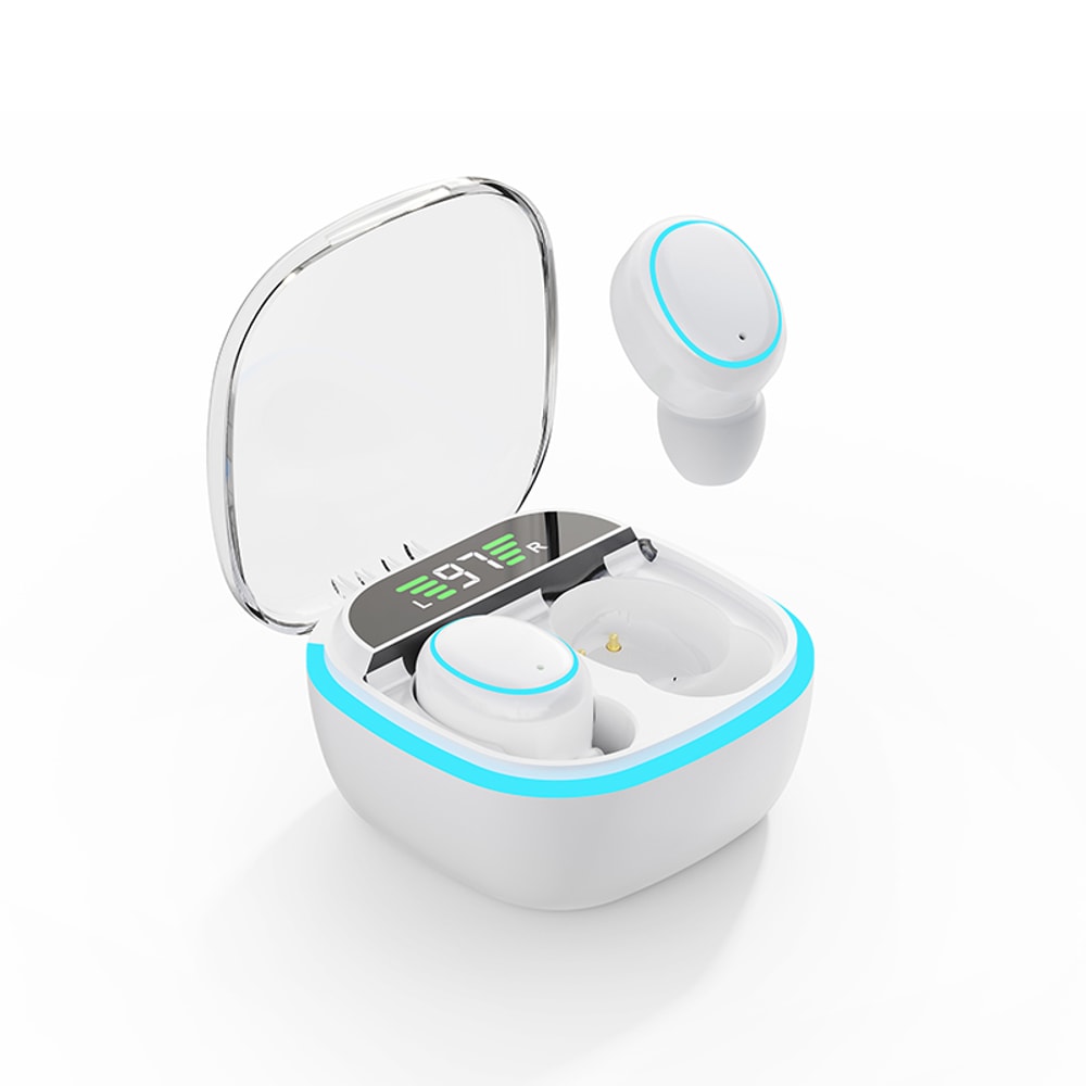 LED Display Bluetooth Earbuds with Charging Case TWS Stereo Wireless Earphones