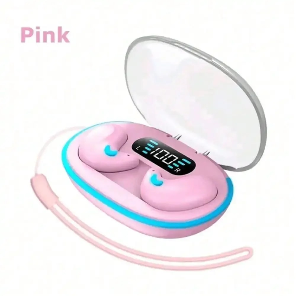 Sleeping Bluetooth Earbuds Wireless Waterproof Earphones with Mic