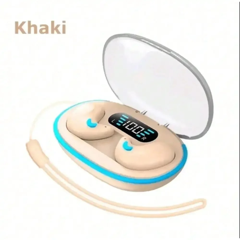 Sleeping Bluetooth Earbuds Wireless Waterproof Earphones with Mic