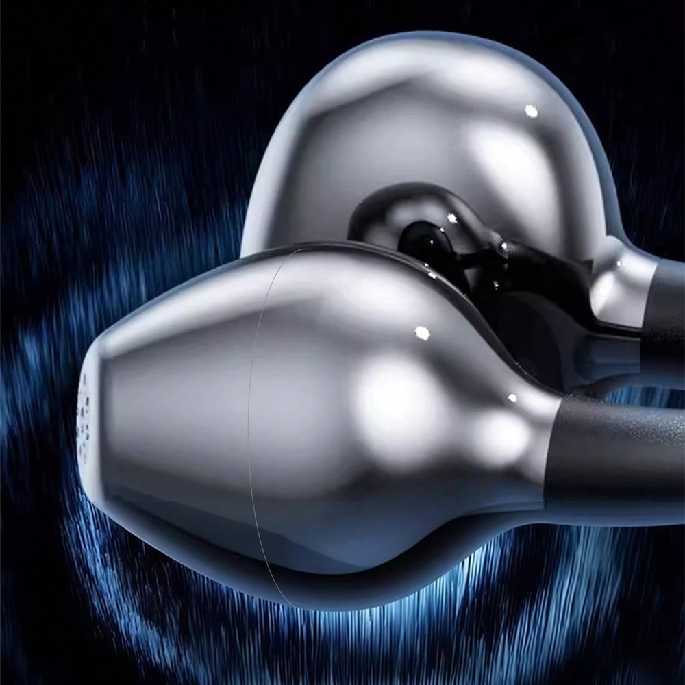 Open Ear Bluetooth Earbuds with ENC Noise Cancelling HD Call Ear Clip Design