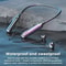 LED Neckband Bluetooth Headphones with Mic for Sports and Gaming