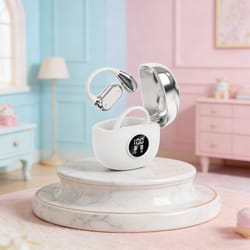 clip on wireless earbuds open ear tws sports headphones