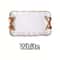 Elegant Bow Resin Dessert & Jewelry Tray Decorative Tray Organizer for Parties & Home