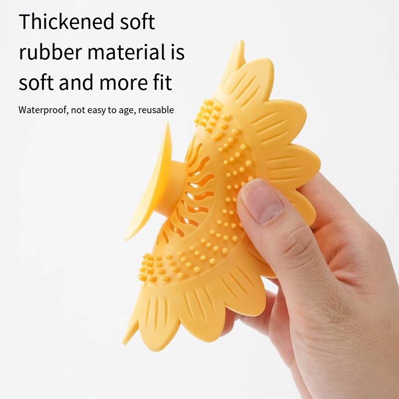 Floral Odor Proof Drain Cover and Sink Drain Filter Mat