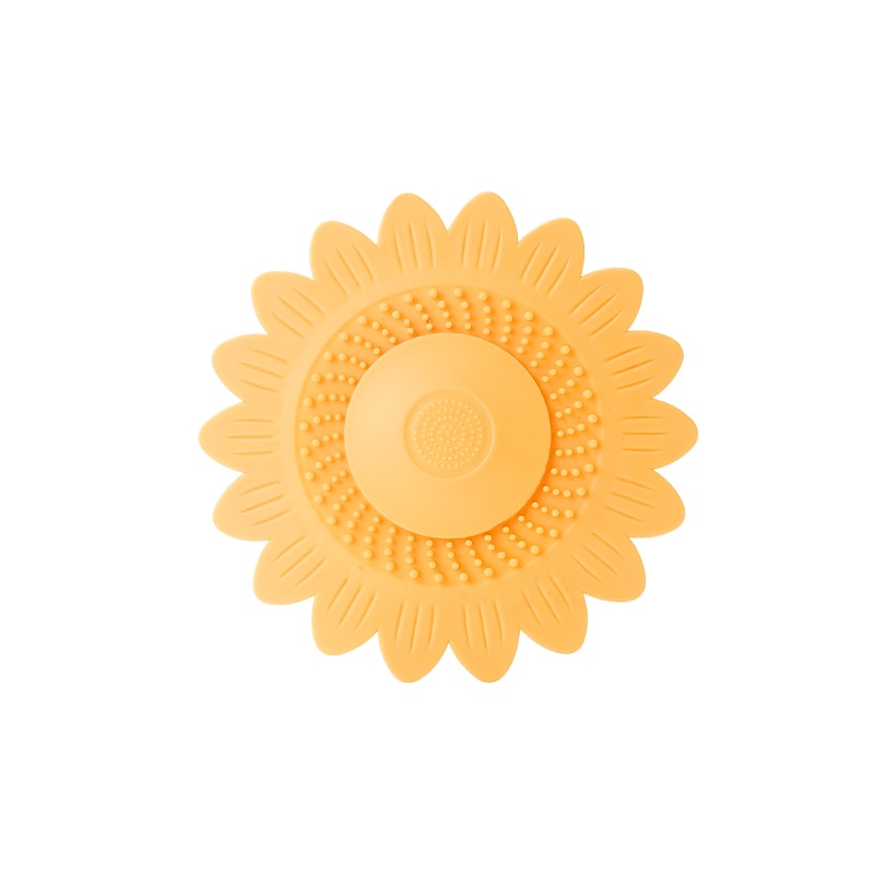 Floral Odor Proof Drain Cover and Sink Drain Filter Mat