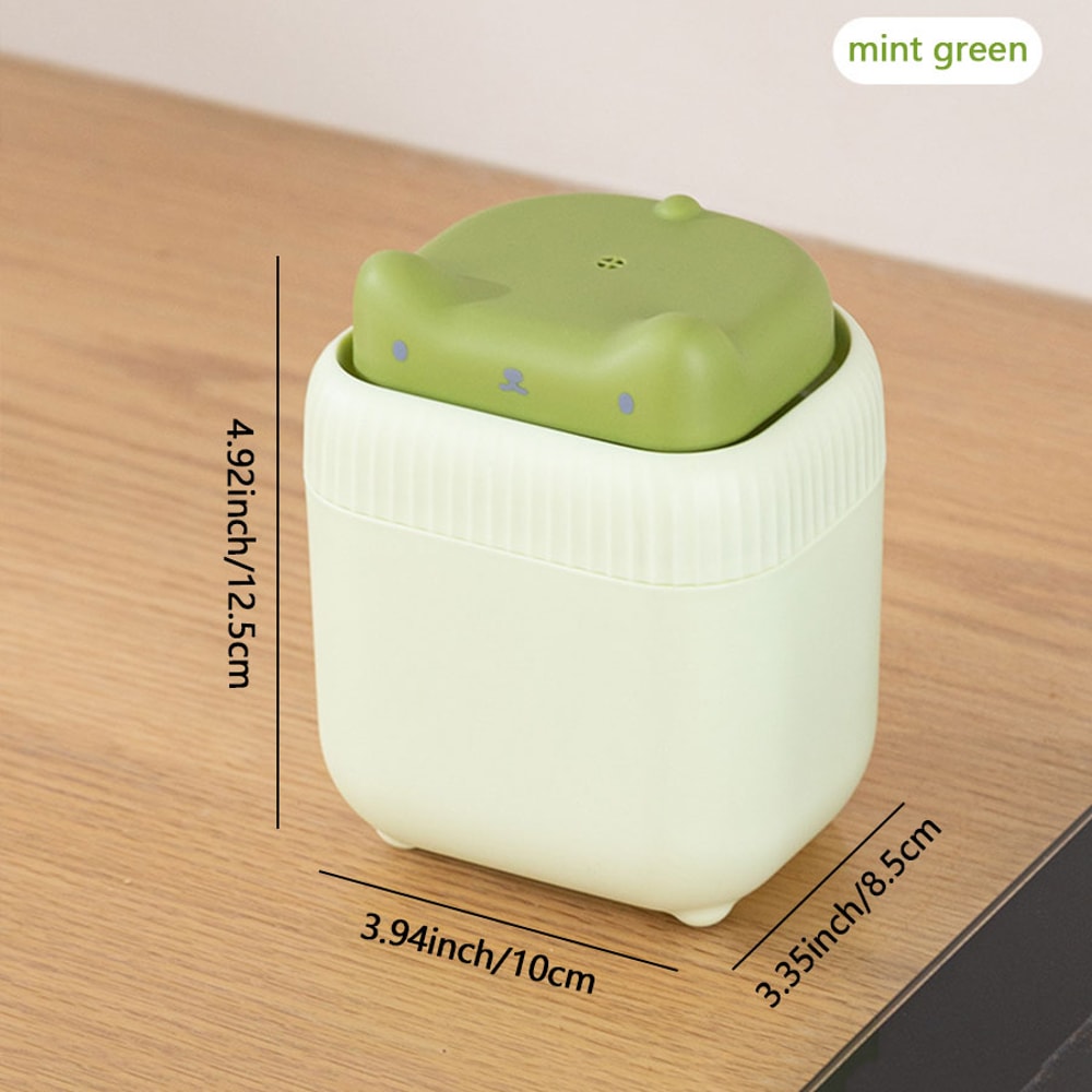 Easy Press Kitchen Soap Dispenser with Sponge Holder